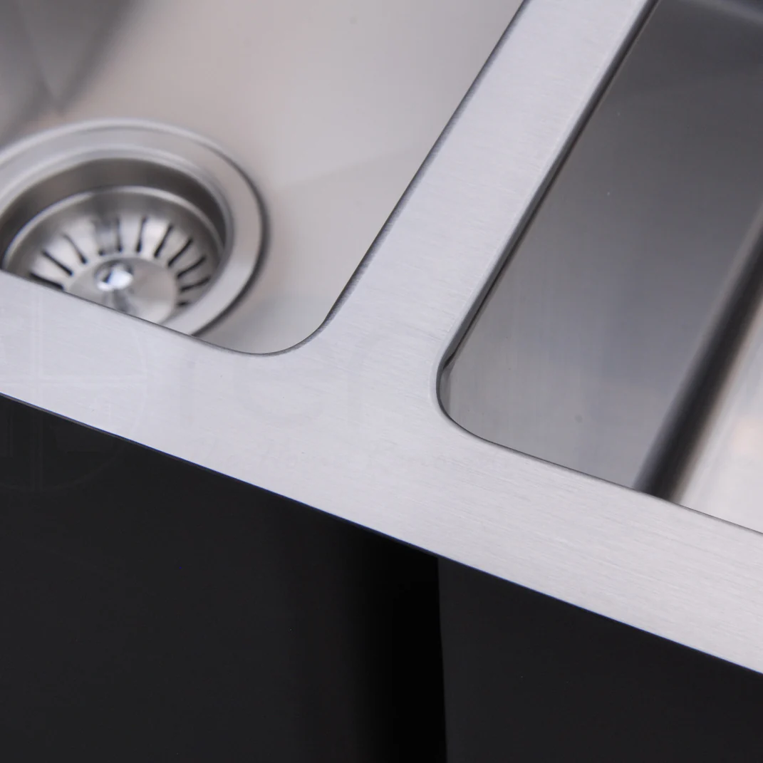 1110X440 Handmade Laundry Kitchen Sink Top/Under Mount Stainless Steel - Image 4