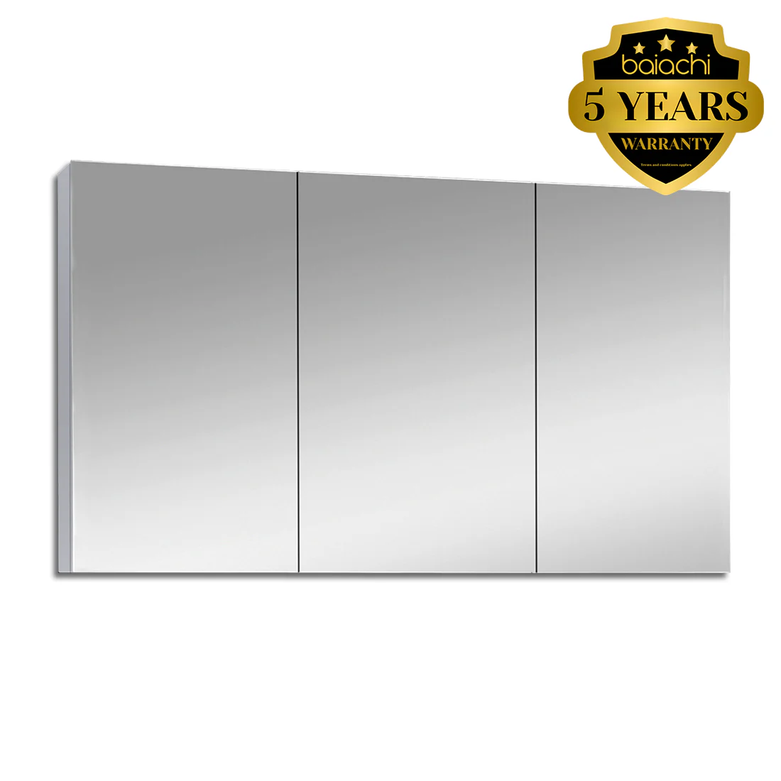 1200mmx720mm Bathroom Vanity Mirror Cabinet Shaving Storage 8mm Glass Shelf Pemc