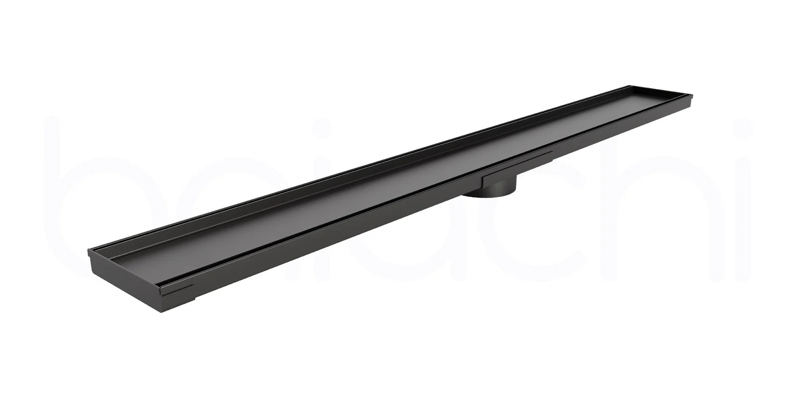 150-600mm Linear Tile Insert Adjustable Floor Waste Gun Metal - Image 5