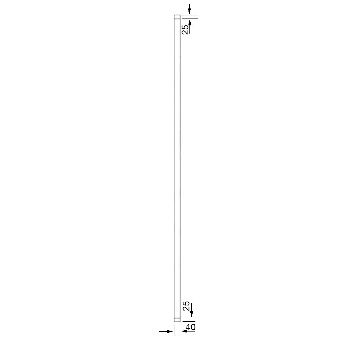 410X2040X40mm Entrance Solid Timber Veneer External Front Entry Door Glass 030 - Image 3