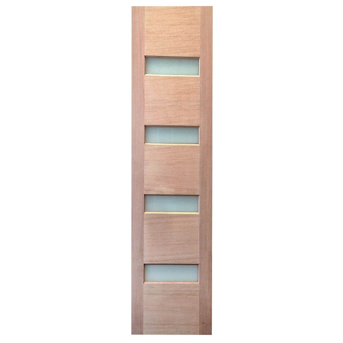 410X2040X40mm Entrance Solid Timber Veneer External Front Entry Door Glass 030 - Image 6