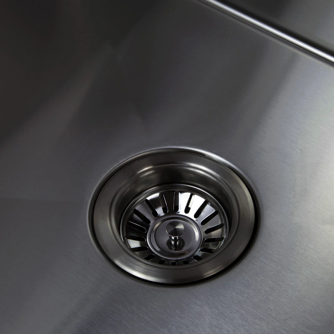 640X440mm Handmade Laundry Kitchen Sink Top/Under Mount Gun Metal - Image 7