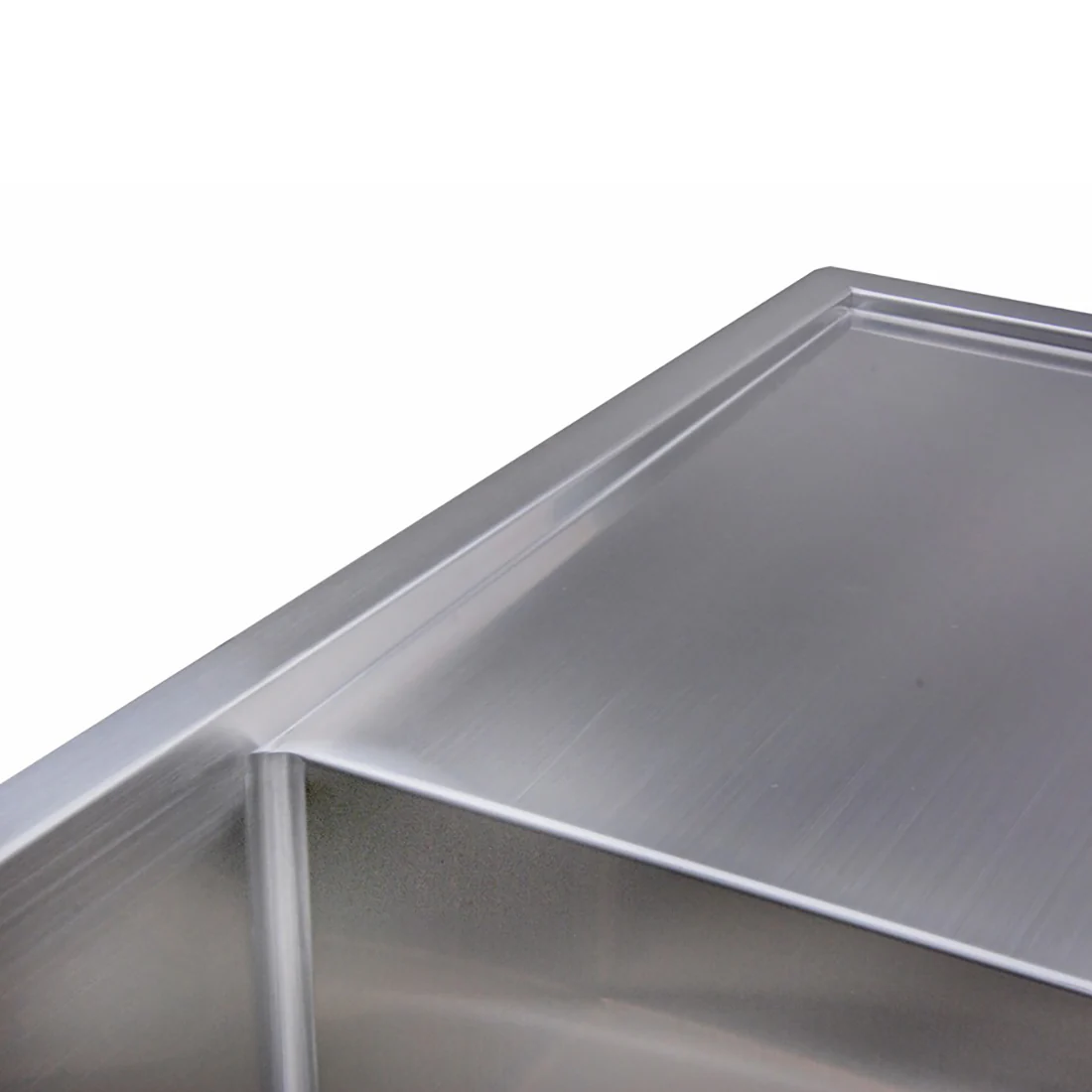 740X440mm Handmade Laundry Kitchen Sink Top/Under Mount Stainless Steel - Image 6