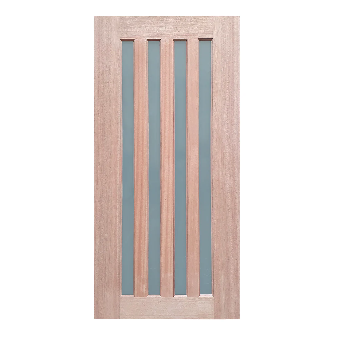 920X2040X40mm Entrance Solid Timber Veneer External Front Entry Door Glass 033 - Image 8