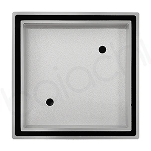 Baiachi 115 x 115mm Square Tile Insert Floor Waste 90mm outlet Chrome - Image 2