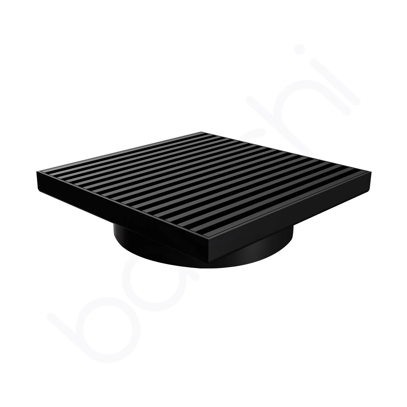Baiachi 115mm Square Heelguard Floor Waste Matte Black - Image 4