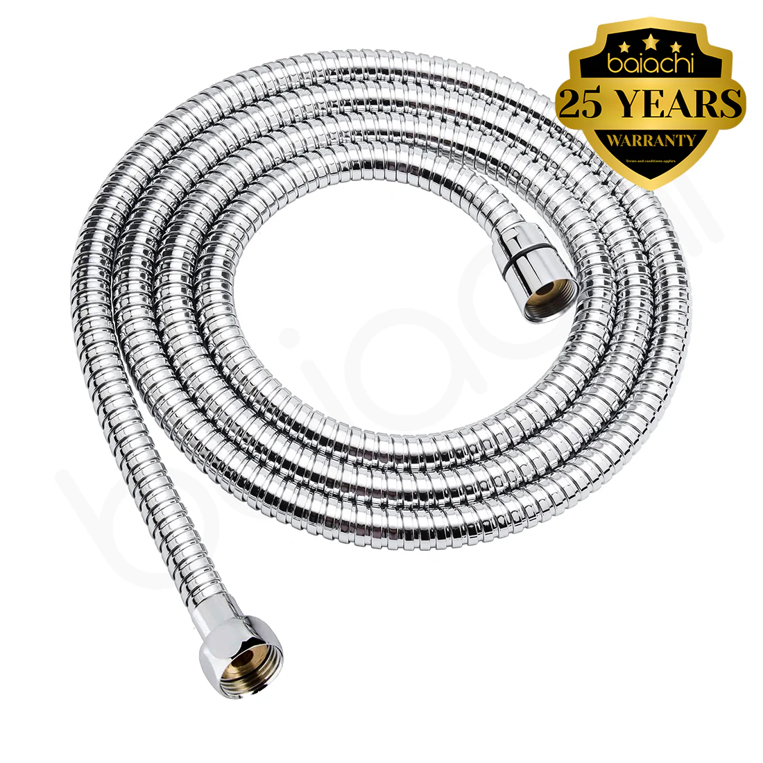 Baiachi 1200mm Bidet Shower Anti-Burst Hose Chrome