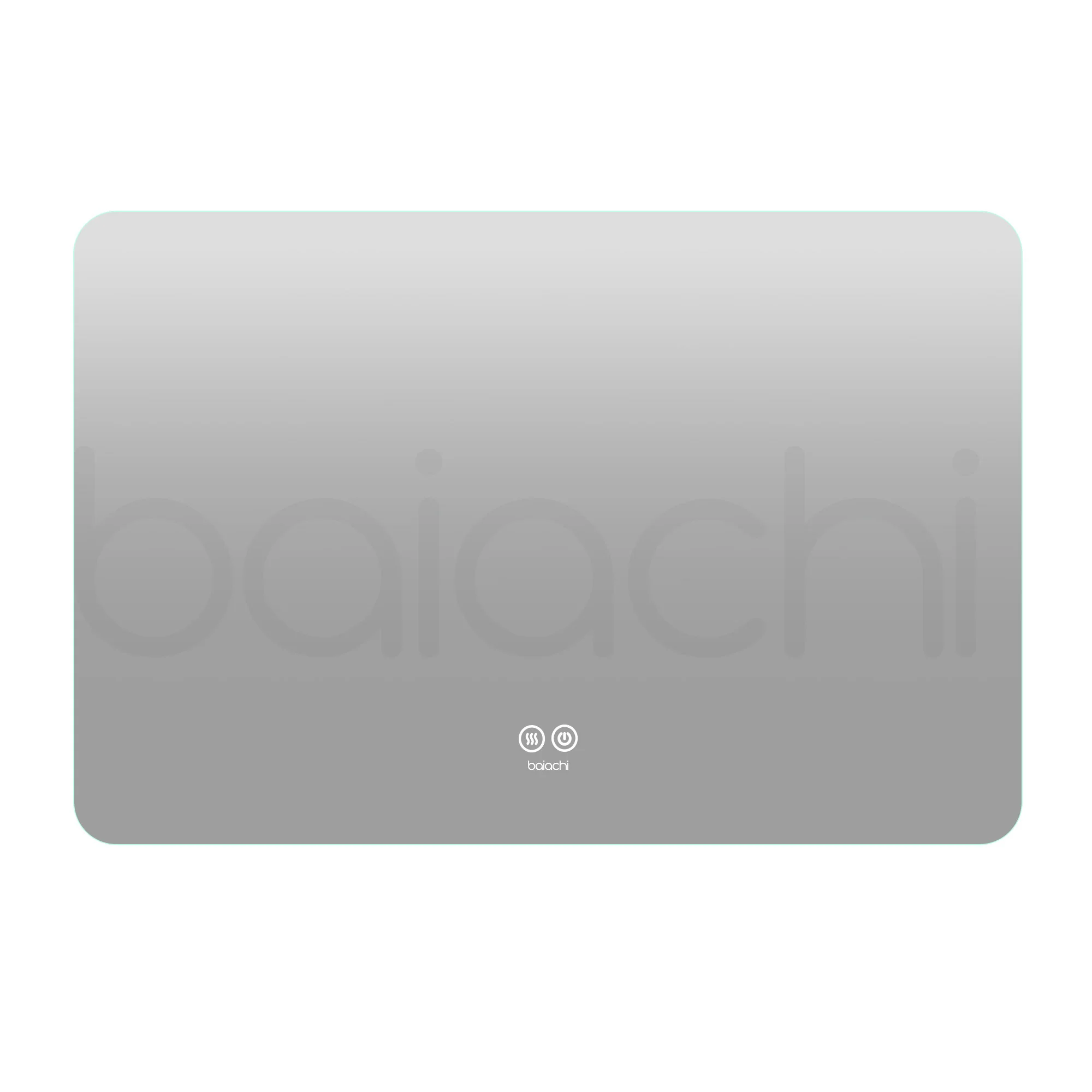 Baiachi LED Square 1200x800mm Backlit Anti-Fog Mirror - Image 4