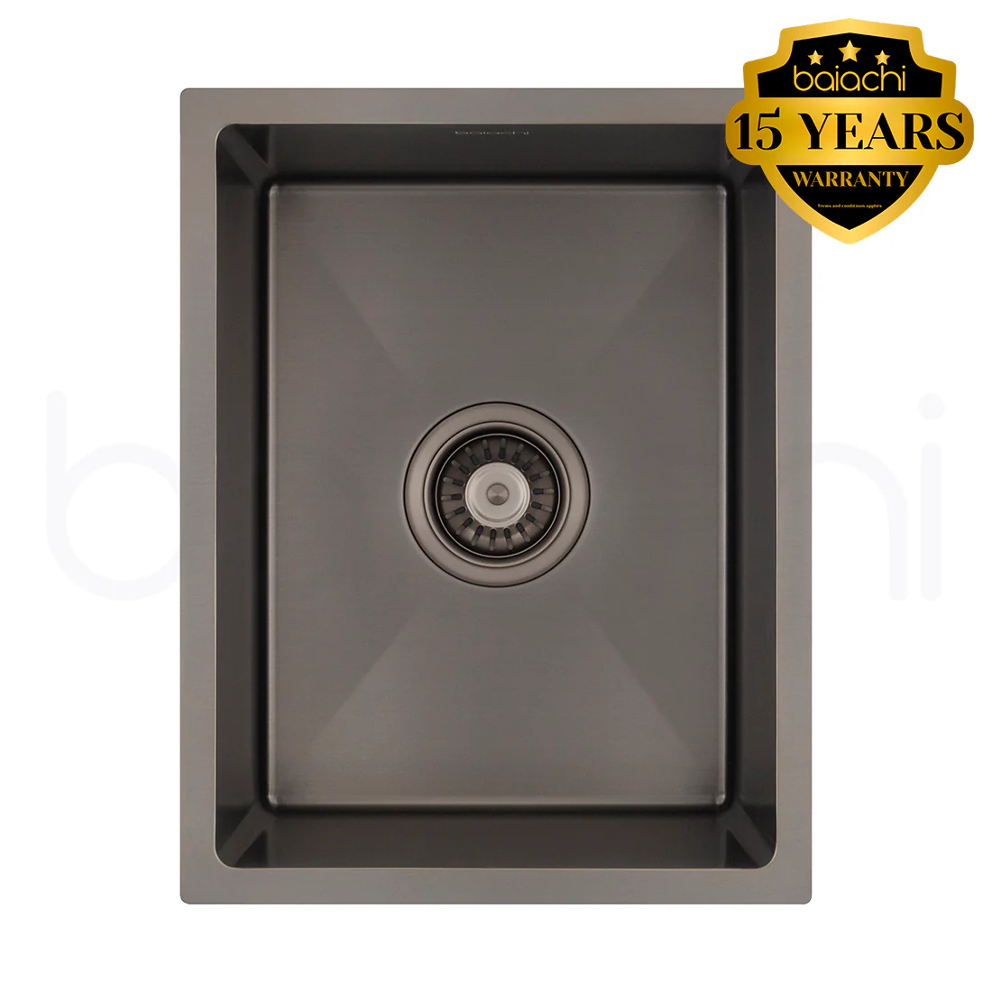 Baiachi 340X440mm Handmade Laundry Kitchen Sink Top/Under Mount Antique Bronze