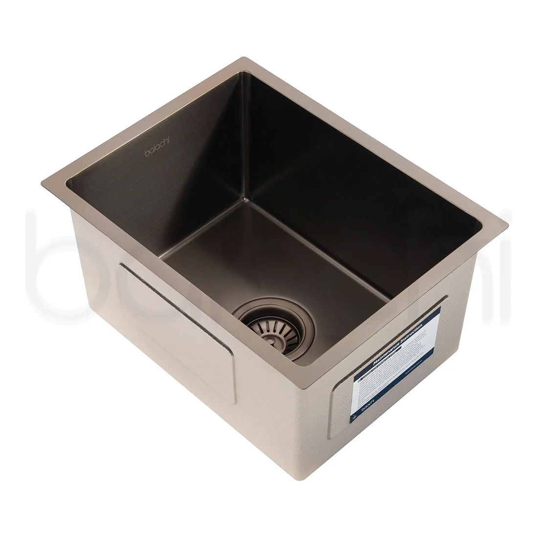 Baiachi 340X440mm Handmade Laundry Kitchen Sink Top/Under Mount Antique Bronze - Image 3