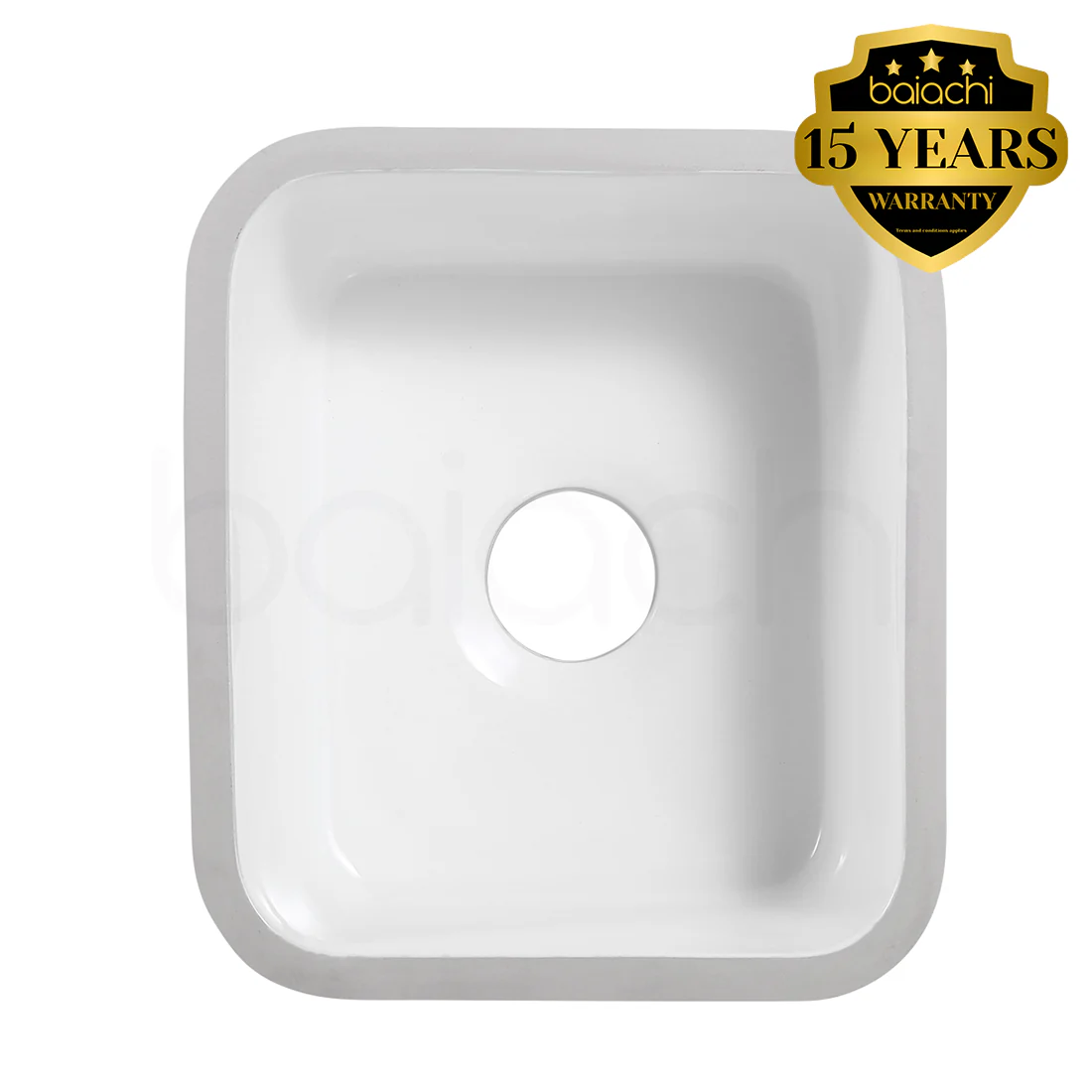Baiachi Ceramic Kitchen and Laundry Undermount Sink