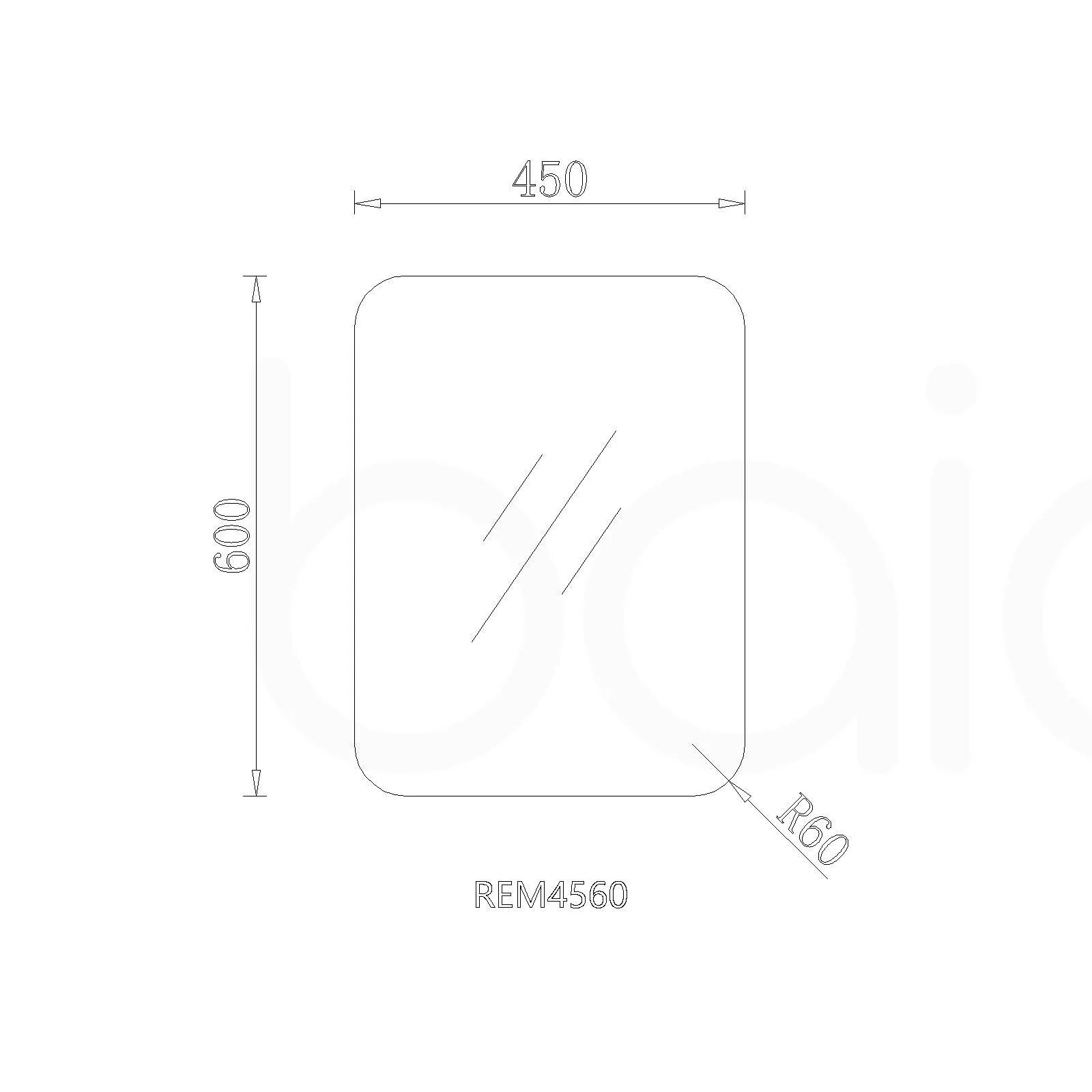 POLISH RADIUS EDGE MIRROR - Image 2
