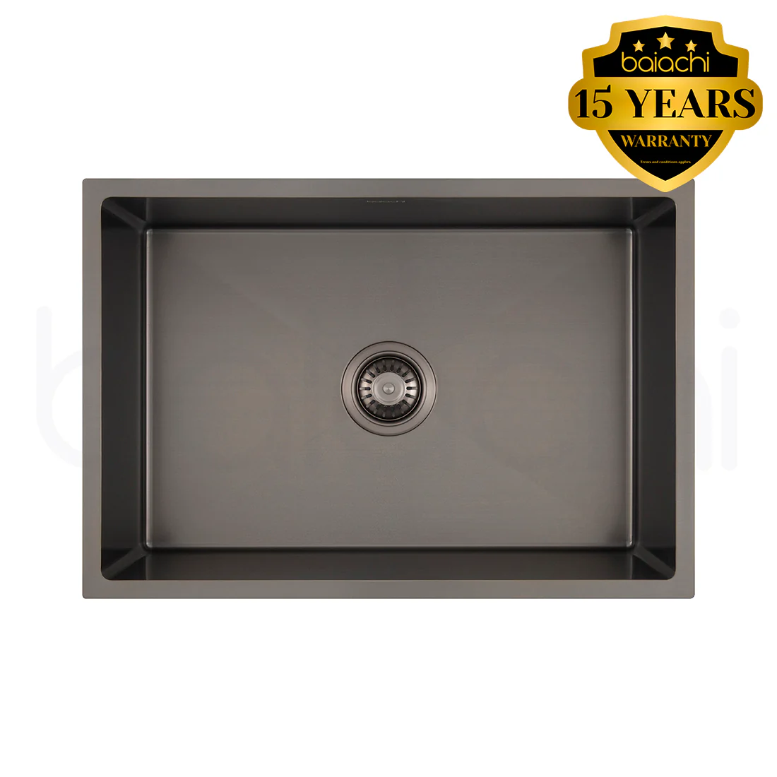 Baiachi 640X440mm Handmade Laundry Kitchen Sink Top/Under Mount Antique Bronze