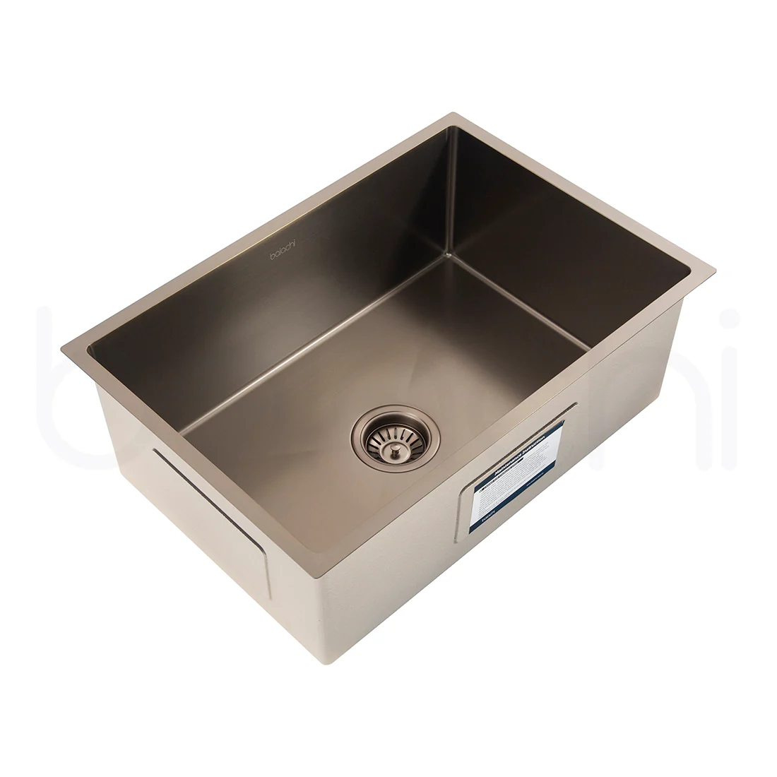 Baiachi 640X440mm Handmade Laundry Kitchen Sink Top/Under Mount Antique Bronze - Image 3