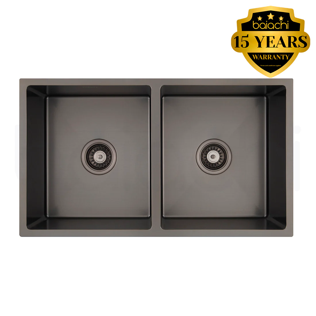 Baiachi 760X440mm Handmade Laundry Kitchen Sink Top/Under Mount Antique Bronze