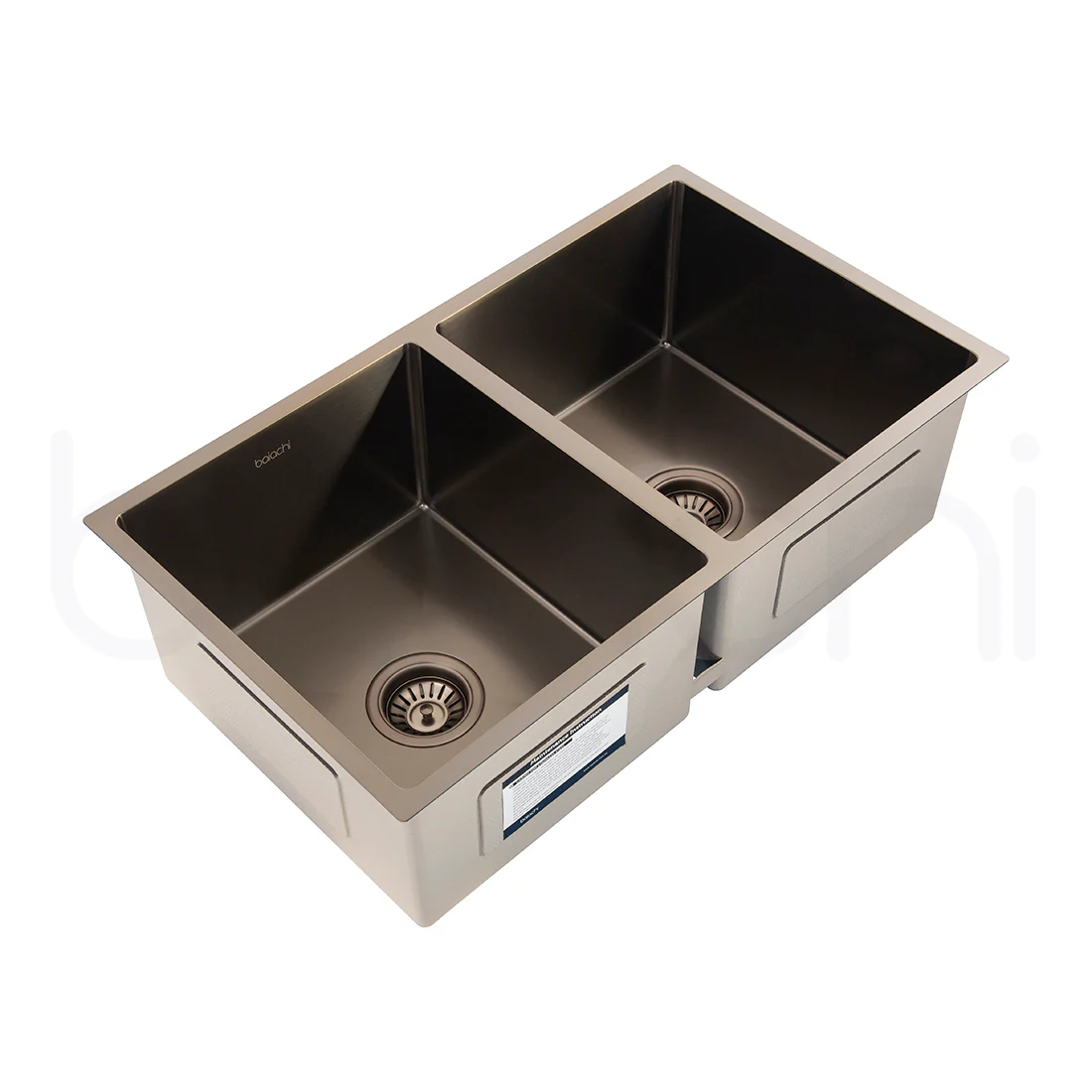 Baiachi 760X440mm Handmade Laundry Kitchen Sink Top/Under Mount Antique Bronze - Image 3