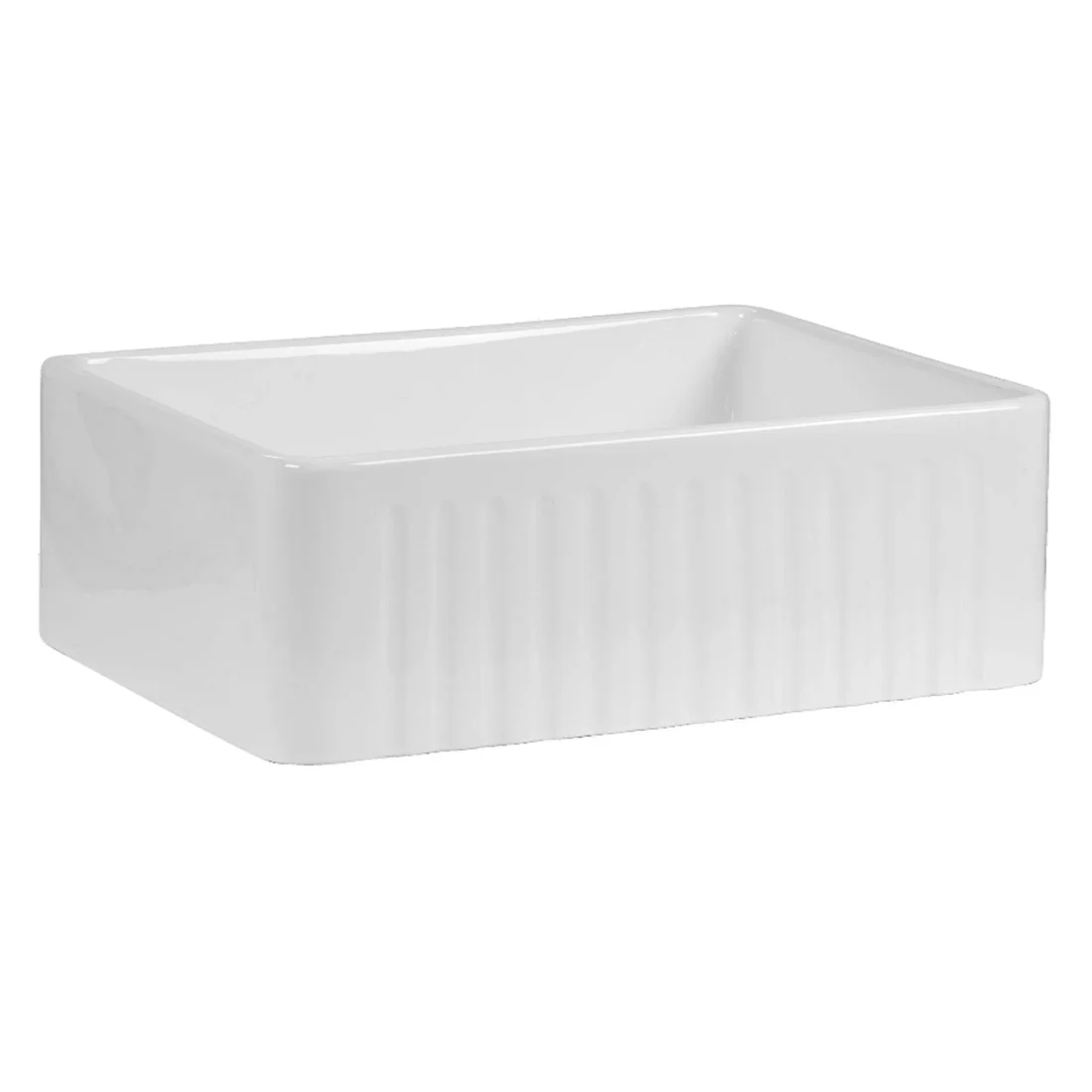 Baiachi 765X455X255mm Butler Farmhouse Fireclay Kitchen Laundry Sink - Image 3