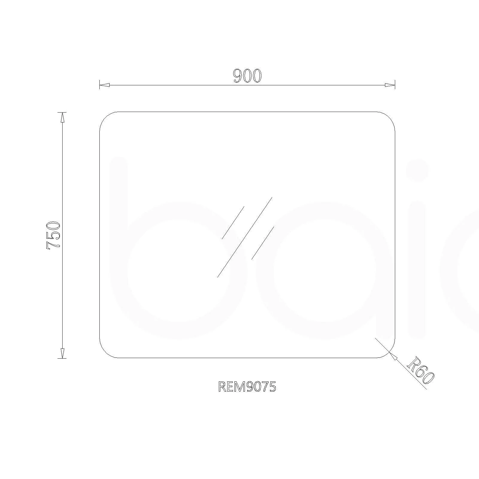 POLISH RADIUS EDGE MIRROR - Image 2