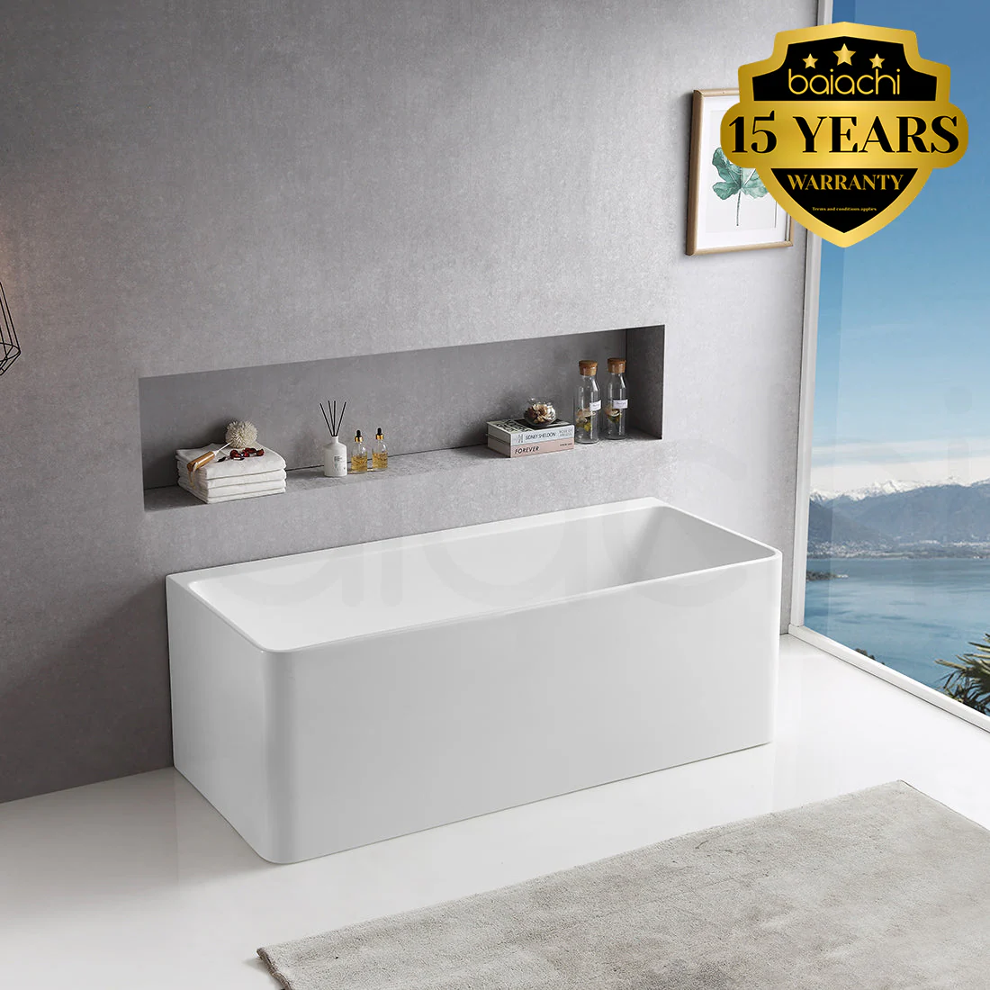 Baiachi Cubi 1500 Freestanding Bath MK2