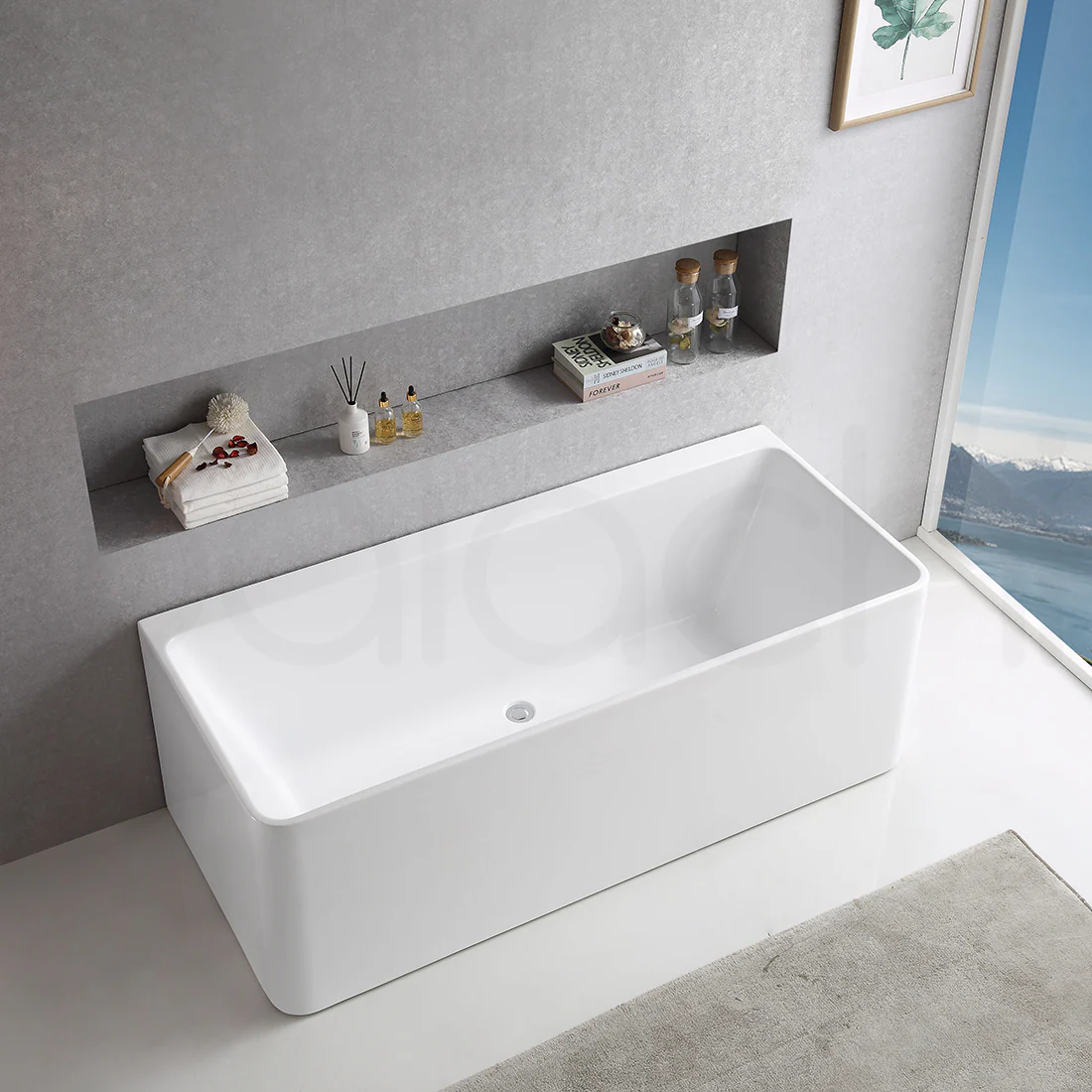 Baiachi Cubi 1500 Freestanding Bath MK2 - Image 3