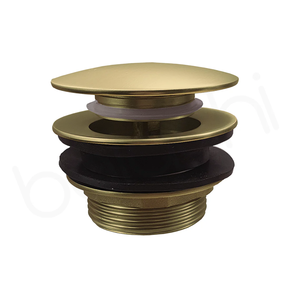 Baiachi dome Pop Up Bath Waste Brushed Gold - Image 4