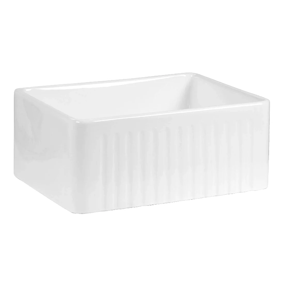 Baiachi Fireclay Farmhouse Kitchen Laundry Sink - Image 3