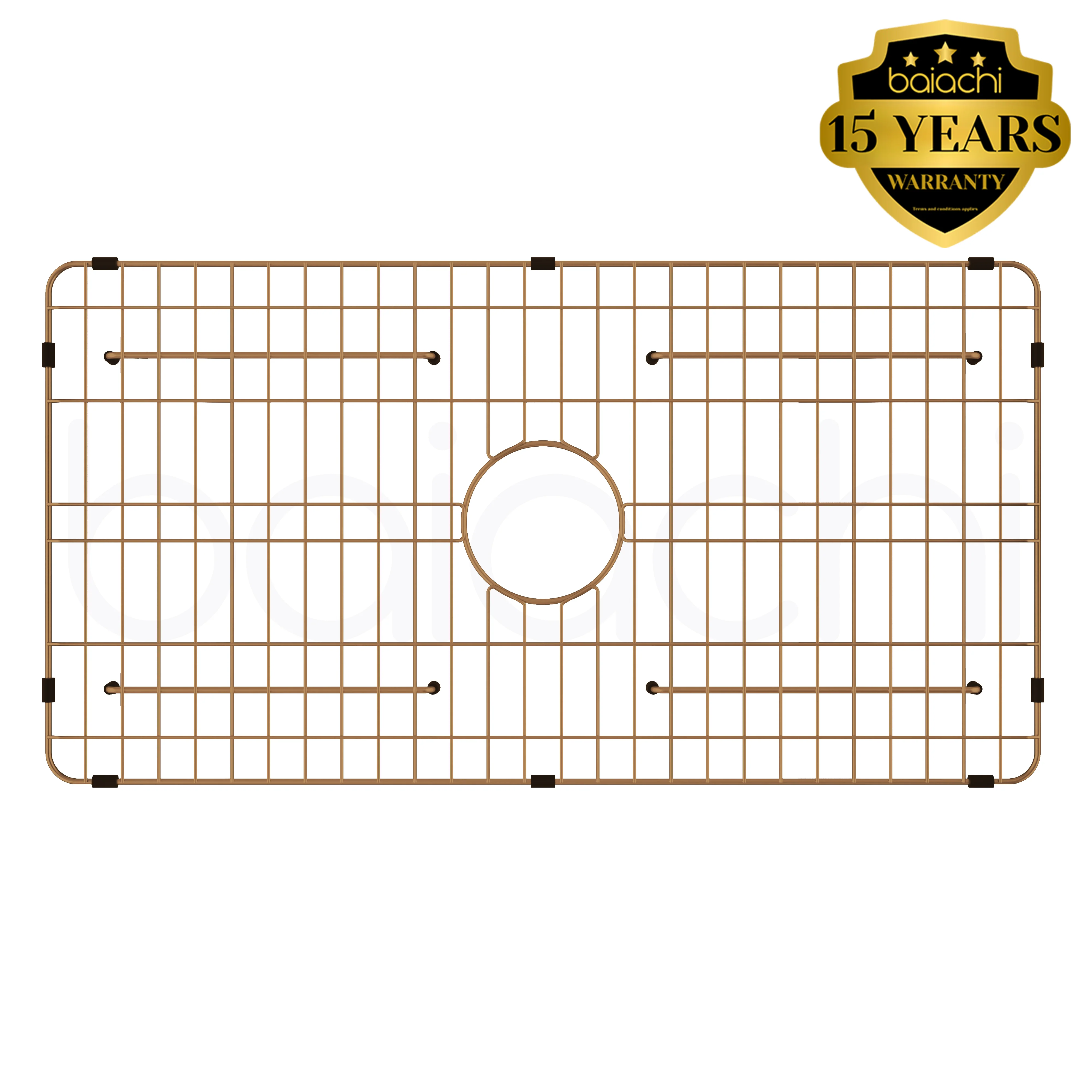 Baiachi Kitchen Sink Grid Brushed Copper