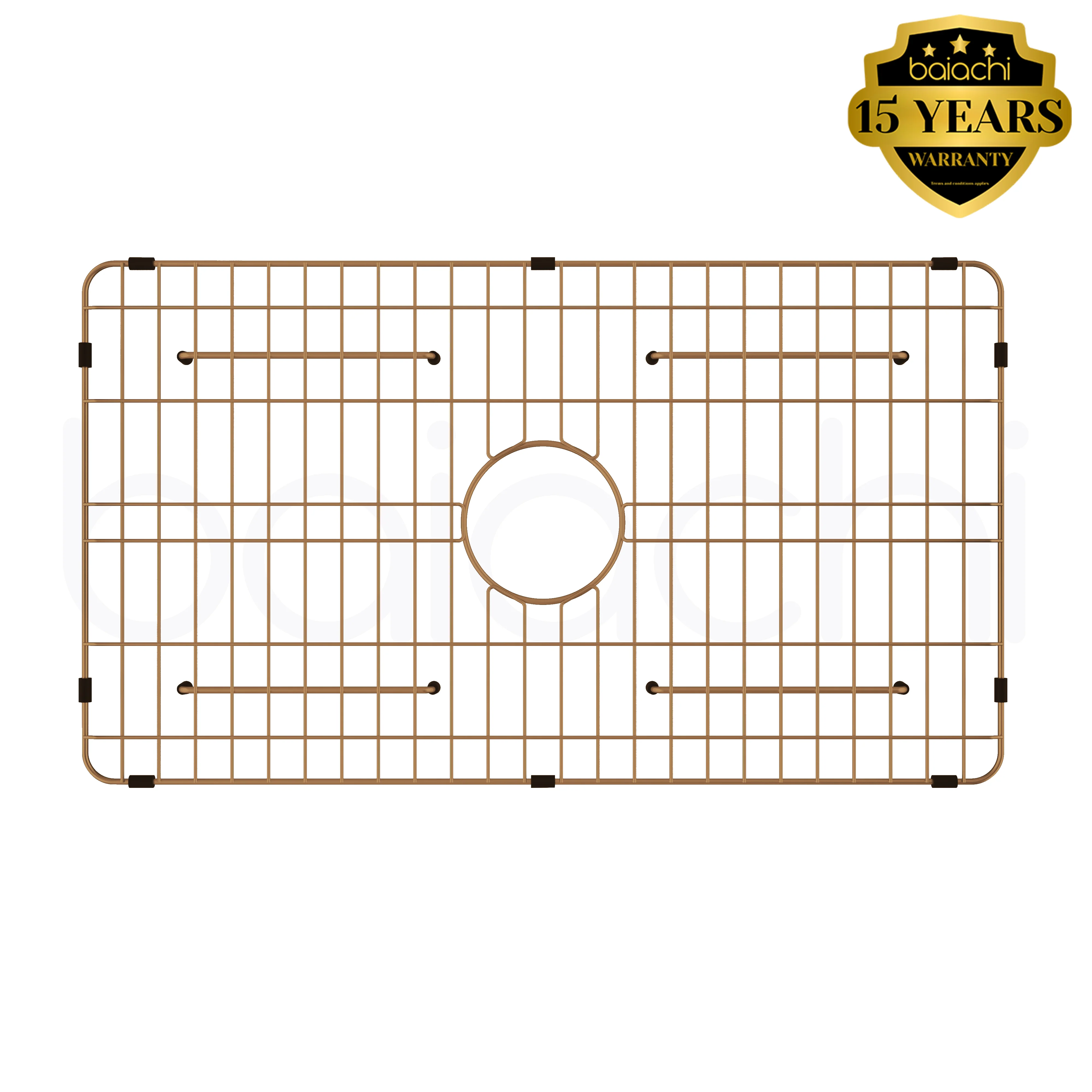 Baiachi Kitchen Sink Grid Brushed Copper