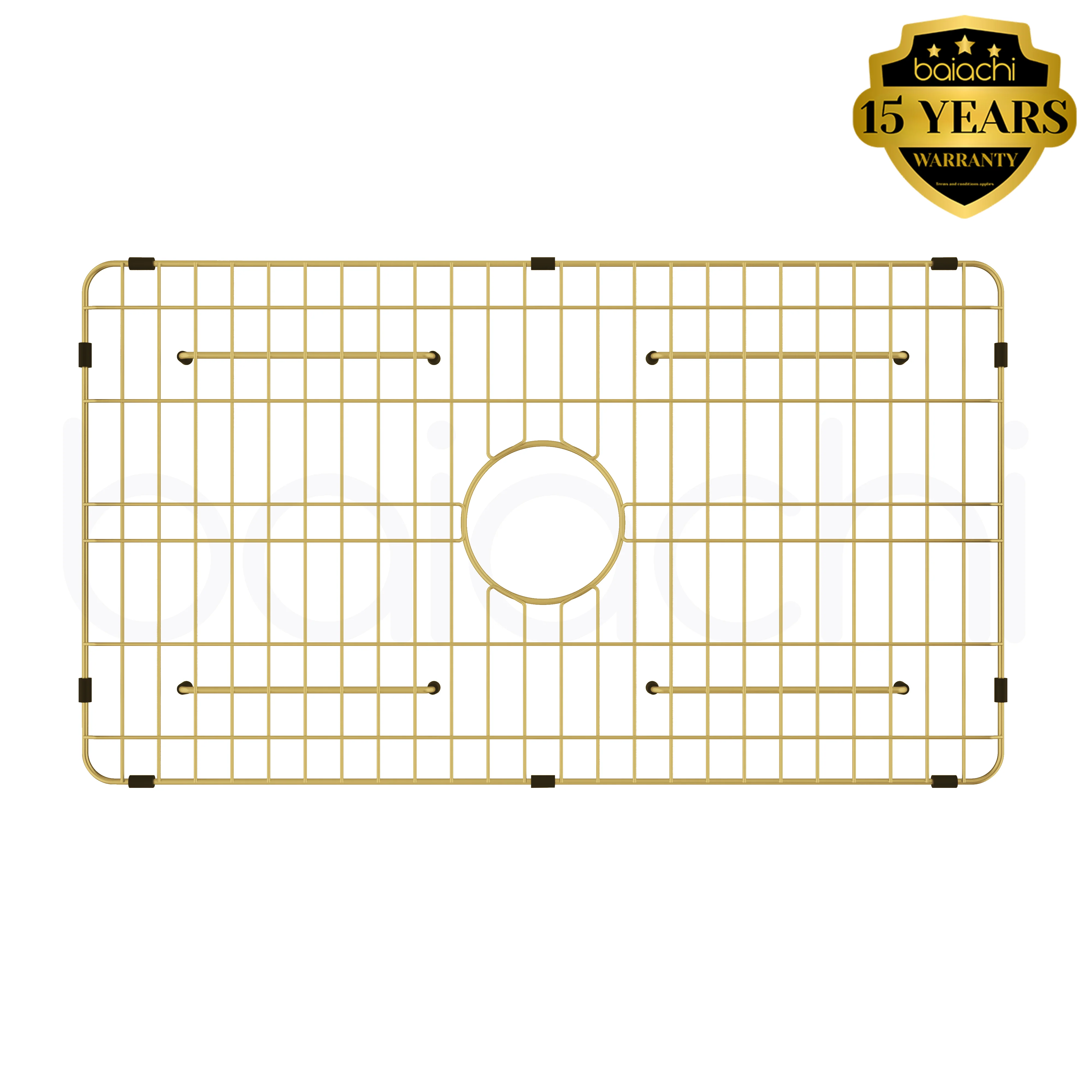 Baiachi Kitchen Sink Grid Brushed Gold