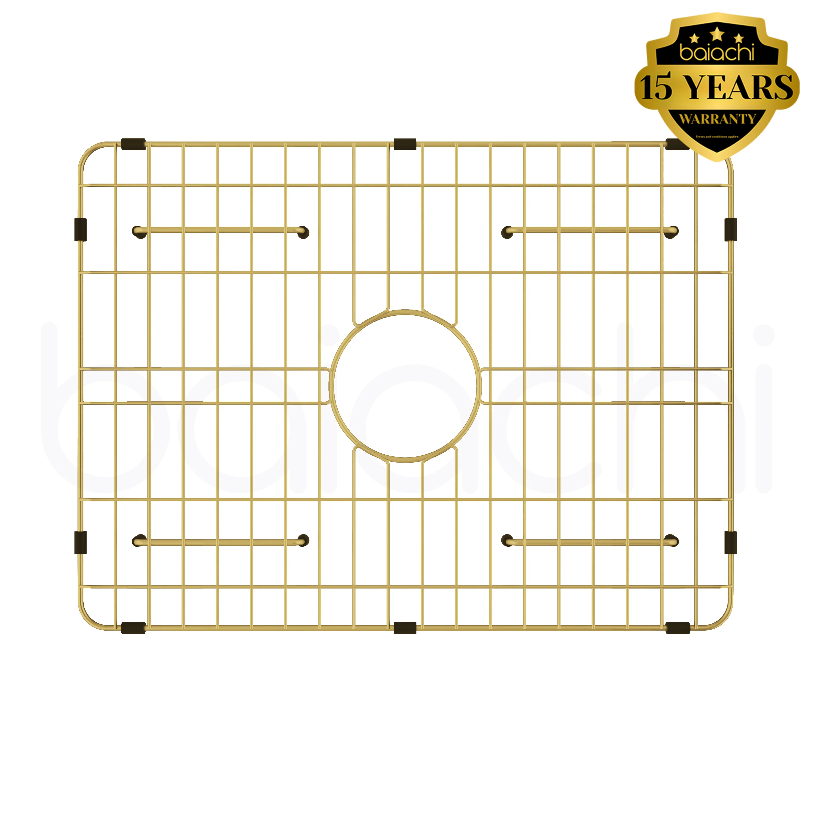 Baiachi Kitchen Sink Grid Brushed Gold