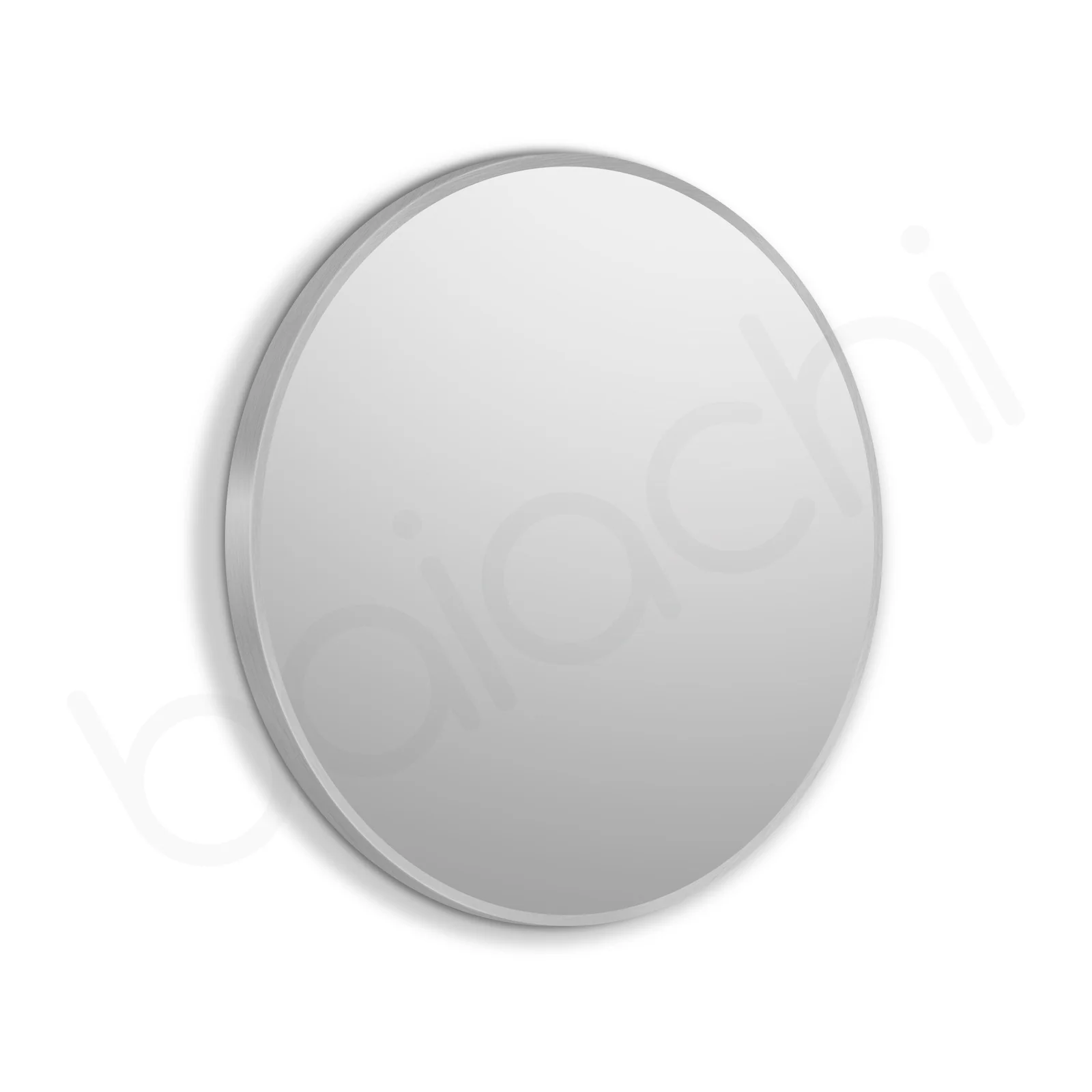 Baiachi Otus Round 600mm Frame Mirror Brushed Silver - Image 3