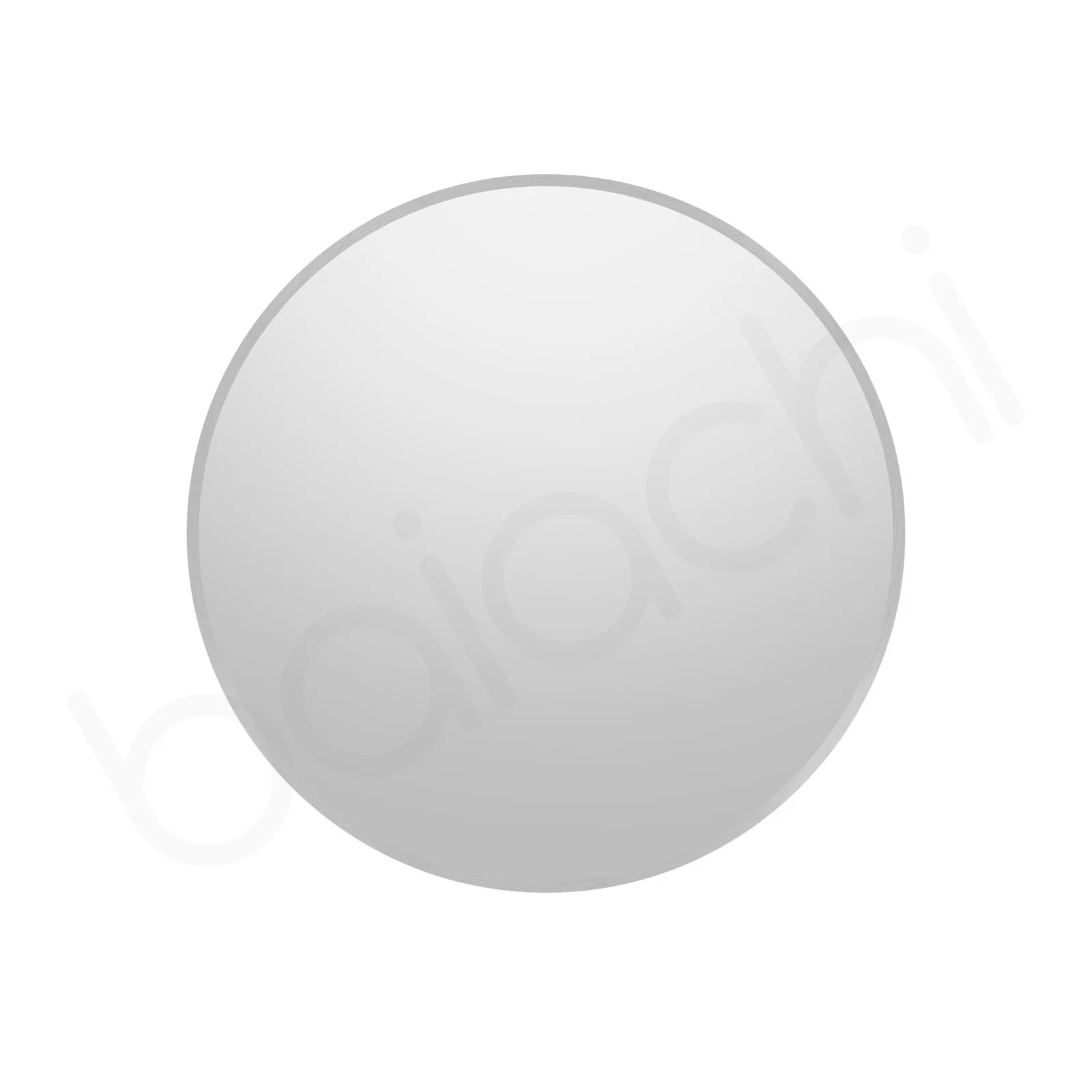 Baiachi Otus Round 600mm Frame Mirror Brushed Silver - Image 4