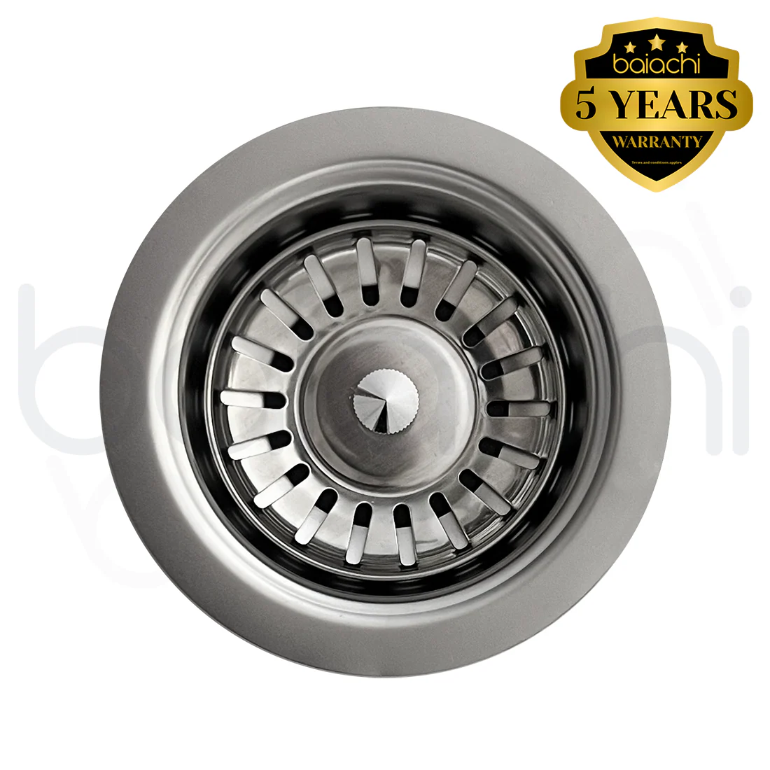Baiachi Stainless Steel Basket Kitchen Sink Waste 50mm