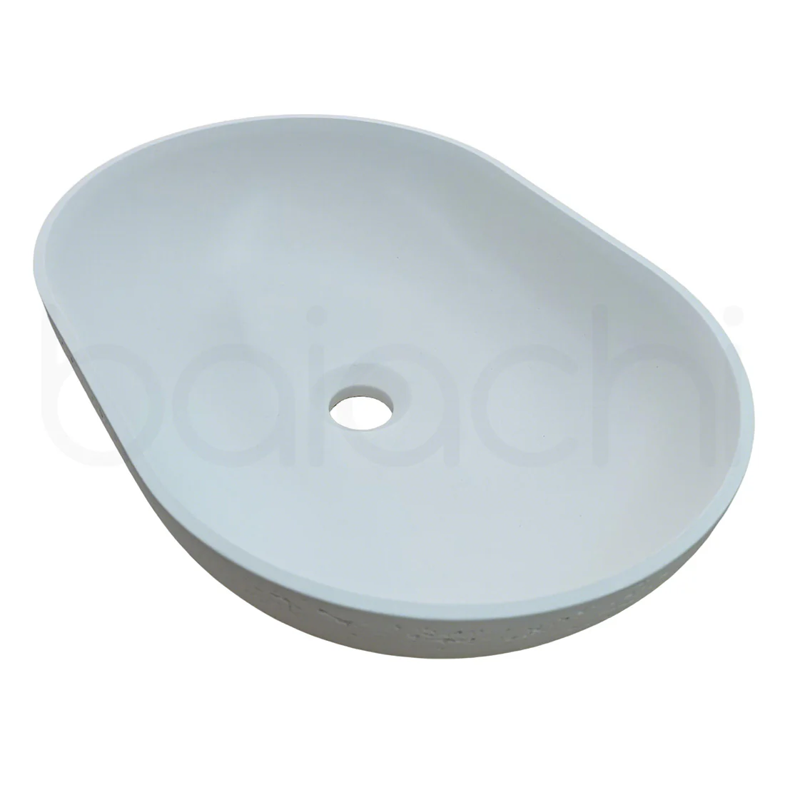 Baiachi Travertine Concrete Bathroom Counter Top Basin Tivoli Natural White - Image 5