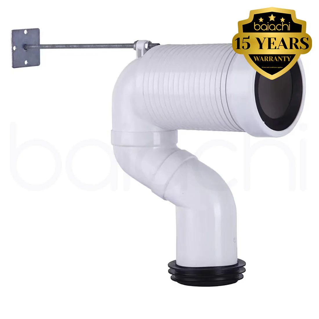 Baiachi Universal Pan Connector Extended Setout S trap connector