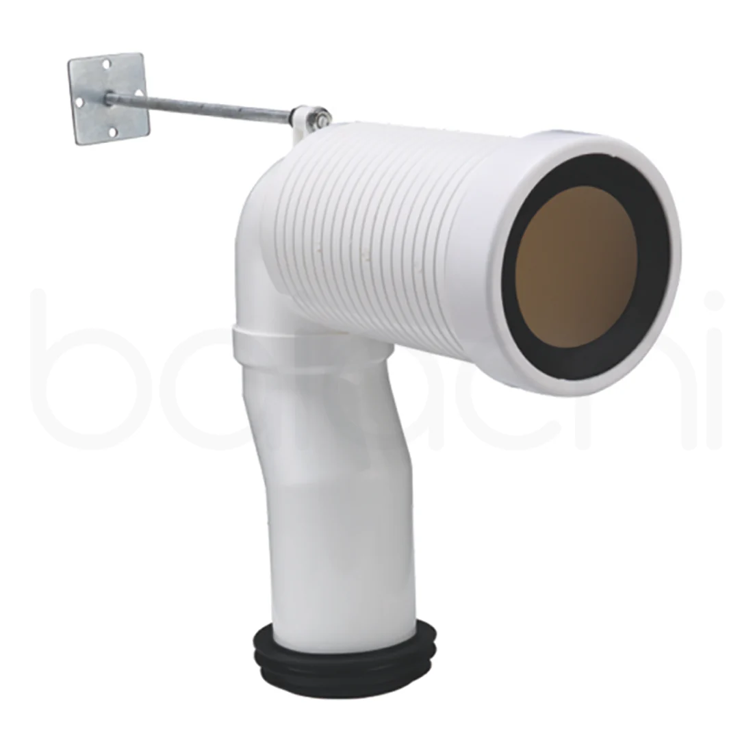 Baiachi Vortex Rimless Tornado Toilet Suite with BTW1 Pipe - Image 6