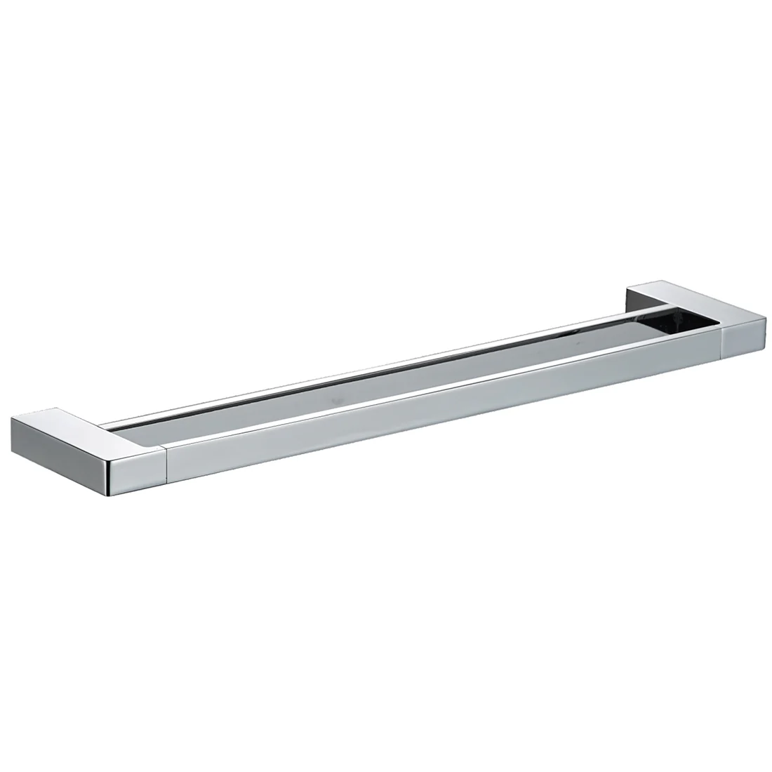 Ceram Double Towel Rail 800mm Chrome