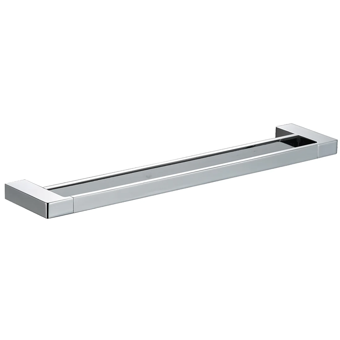 Ceram Double Towel Rail 800mm Chrome - Image 3