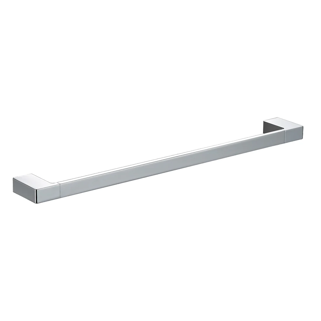 Ceram Single Towel Rail 800mm Chrome - Image 3