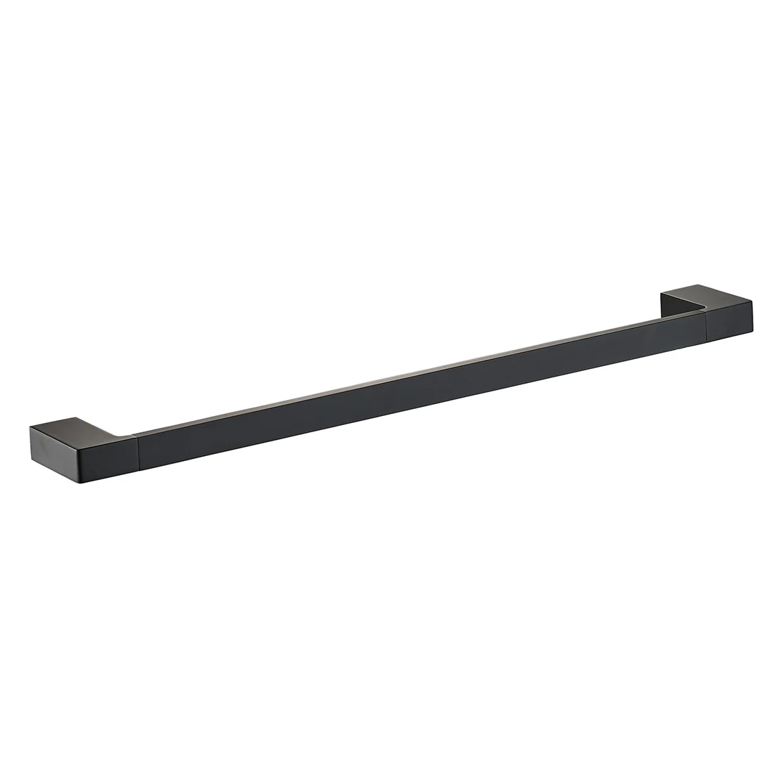 Ceram Single Towel Rail 800mm Matte Black