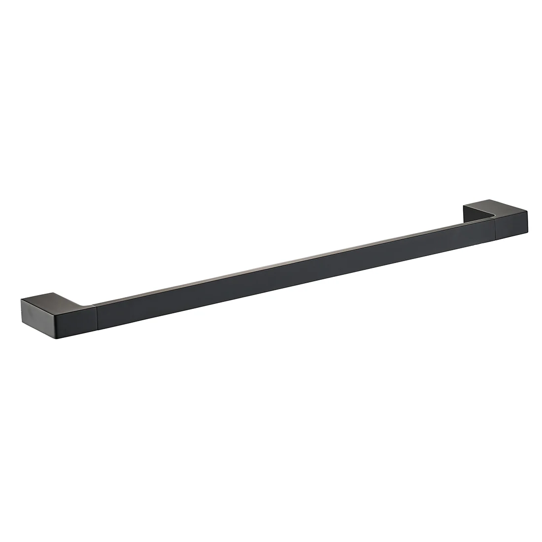 Ceram Single Towel Rail 800mm Matte Black - Image 3