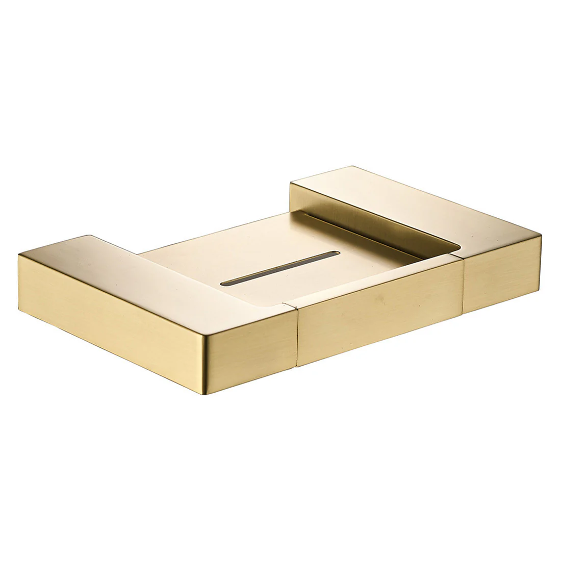 Ceram Soap Holder Brushed Gold - Image 3