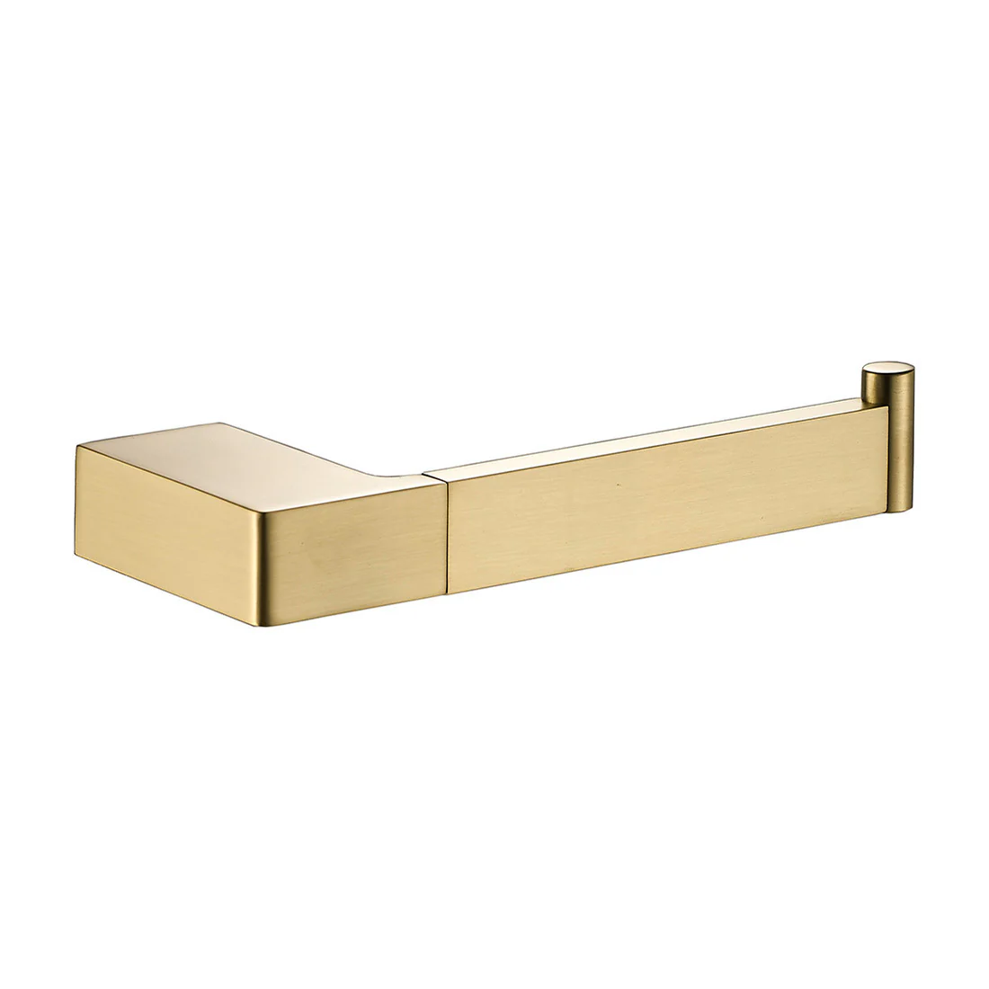Ceram Toilet Roll Holder Brushed Gold - Image 3