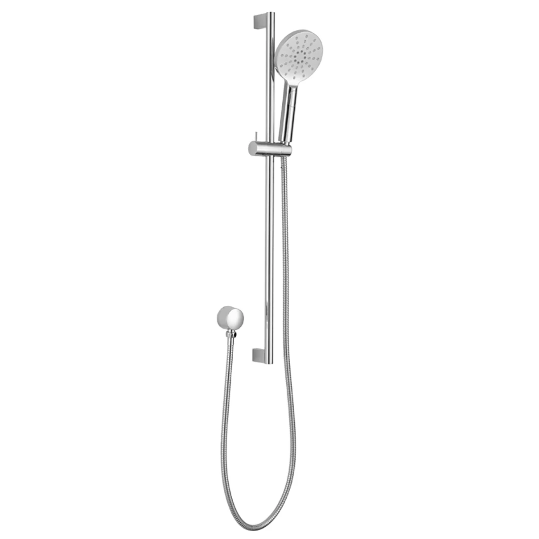 Cora Round Sliding Shower Set Chrome - Image 3