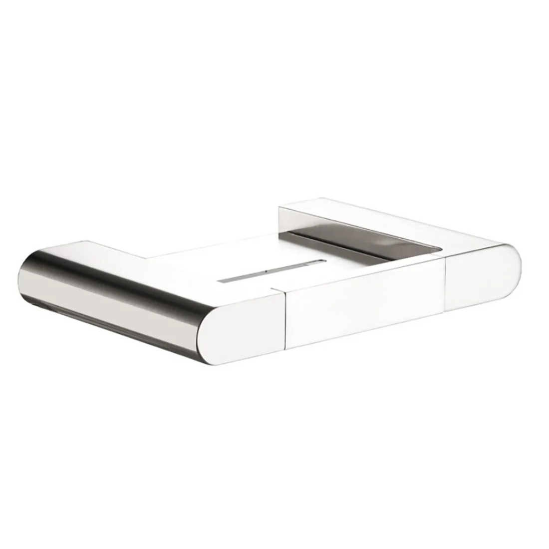 Flores Soap Holder Chrome - Image 3