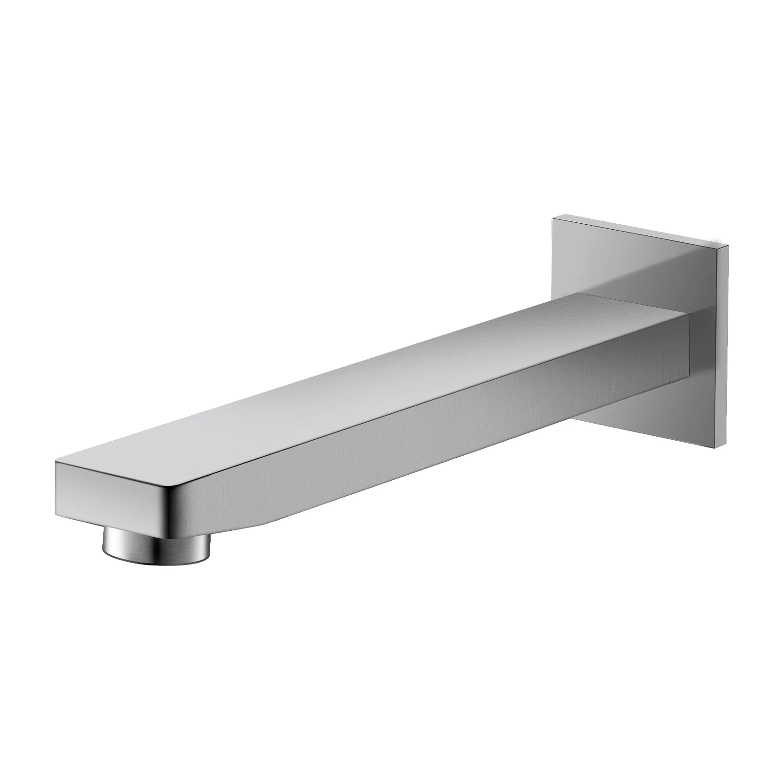 Ikon Ceram Bath Spout Brushed Nickel - Image 3