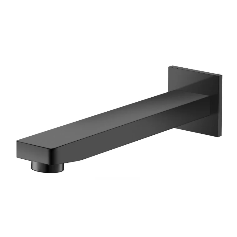 Ikon Ceram Bath Spout Matte Black - Image 3