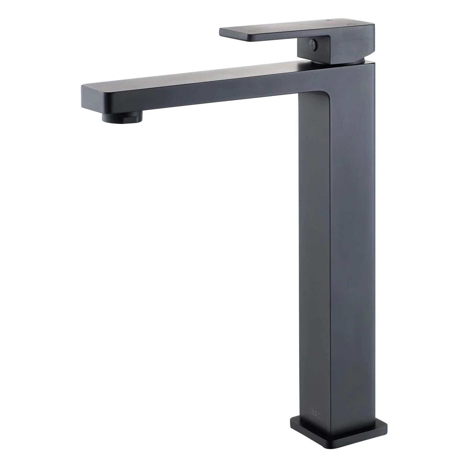 Ikon Ceram High Rise Basin Mixer Matte Black - Image 4