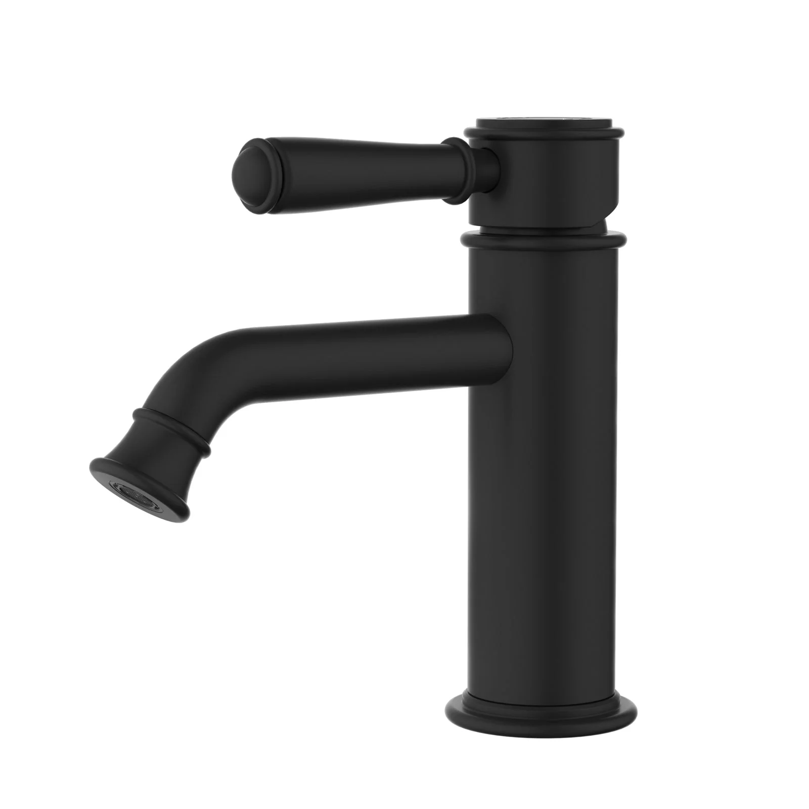 Ikon Clasico Basin Mixer Matte Black - Image 6