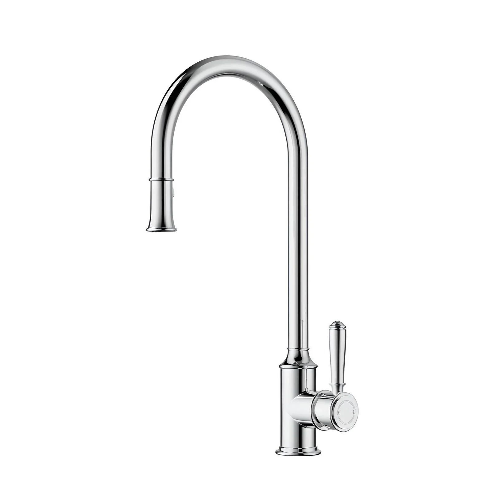 Ikon Clasico Pull Out Sink Mixer Chrome - Image 3